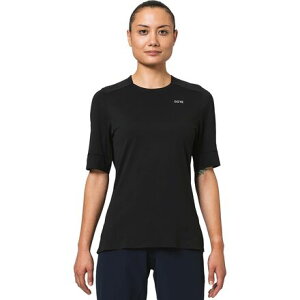 (���) �S�A�E�F�A ���f�B�[�X �g���C��KPR �e�b�N �W���[�W - �E�B�����Y GOREWEAR women TrailKPR Tech Jersey - Women's Black