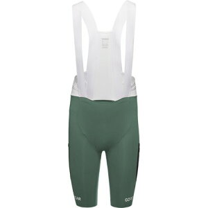 (���) �S�A�E�F�A �����Y �X�s���V�t�g �J�[�S �r�u �V���[�g+ - �����Y GOREWEAR men SPINSHIFT Cargo Bib Short+ - Men's Slate Green
