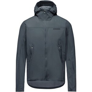(���) �S�A�E�F�A �����Y �t�@�[���t���[ �t�[�f�b�g �E�B���h�u���[�J�[ - �����Y GOREWEAR men Fernflow Hooded Windbreaker - Men's Lab Graphite