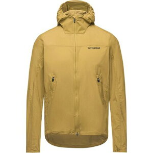 (���) �S�A�E�F�A �����Y �t�@�[���t���[ �t�[�f�b�g �E�B���h�u���[�J�[ - �����Y GOREWEAR men Fernflow Hooded Windbreaker - Men's Tuscan Sand