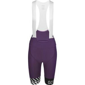 (���) �S�A�E�F�A ���f�B�[�X �I�v�e�B�J�� �r�u �V���[�g - �E�B�����Y GOREWEAR women SWIFTRIDE Optical Bib Short - Women's Purple Indigo