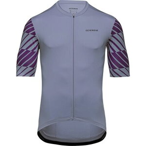 (���) �S�A�E�F�A �����Y �I�v�e�B�J�� �W���[�W - �����Y GOREWEAR men SWIFTRIDE Optical Jersey - Men's Amethyst Grey/Purple Indigo