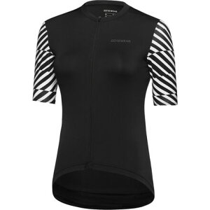 (���) �S�A�E�F�A ���f�B�[�X �I�v�e�B�J�� �W���[�W - �E�B�����Y GOREWEAR women SWIFTRIDE Optical Jersey - Women's Black/White