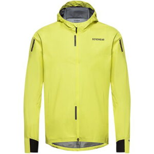 (���) �S�A�E�F�A �����Y �S�A-�e�b�N�X �W���P�b�g - �����Y GOREWEAR men Concurve GORE-TEX Jacket - Men's Lime Yellow
