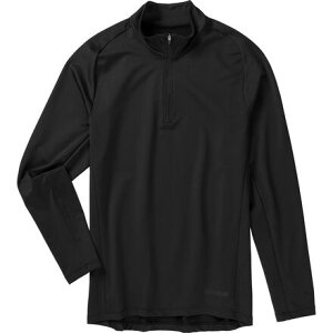 (���) �S�A�E�F�A �����Y �G�u���f�C �~�b�h 1/4-�W�b�v �g�b�v - �����Y GOREWEAR men Everyday Mid 1/4-Zip Top - Men's Black