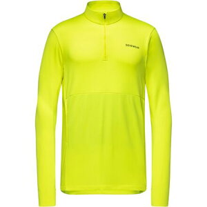 (���) �S�A�E�F�A �����Y �g���[�j���O �T�[�� 1/4-�W�b�v �W���P�b�g - �����Y GOREWEAR men Training Thermo 1/4-Zip Jacket - Men's Neon Yellow