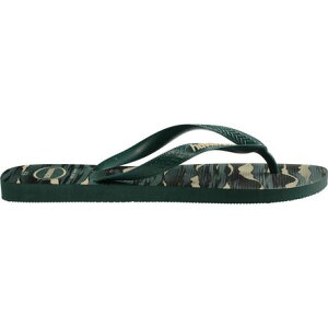 (���) �n���C�A�i�X �����Y �g�b�v �J�� �t���b�v �t���b�v - �����Y Havaianas men Top Camo Flip Flop - Men's Pantanal Green