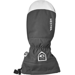 (���) �w�X�g�� �����Y �A�[�~�[ ���U�[ �w�� �~�g�� - �����Y Hestra men Army Leather Heli Mitten - Men's Grey