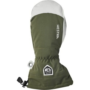 (���) �w�X�g�� �����Y �A�[�~�[ ���U�[ �w�� �~�g�� - �����Y Hestra men Army Leather Heli Mitten - Men's Olive