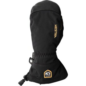 (���) �w�X�g�� �����Y �A�[�~�[ ���U�[ �S�A-�e�b�N�X �~�g�� - �����Y Hestra men Army Leather GORE-TEX Mitten - Men's Black/Black