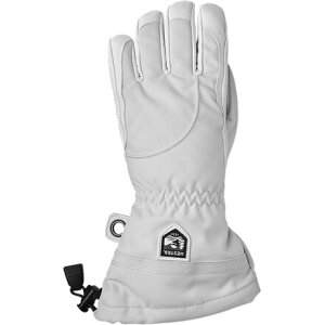 (���) �w�X�g�� ���f�B�[�X �w�� �O���[�u - �E�B�����Y Hestra women Heli Glove - Women's Pale Grey/Off White