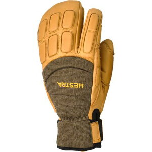 (���) �w�X�g�� �o�[�e�B�J�� �J�b�g �V�[�]�[�� 3-�t�B���K�[ �O���[�u Hestra Vertical Cut CZone 3-Finger Glove Olive/Tan