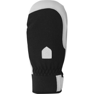 (���) �w�X�g�� ���f�B�[�X �A�[�~�[ ���U�[ �p�g���[�� �~�g�� - �E�B�����Y Hestra women Army Leather Patrol Mitten - Women's Black