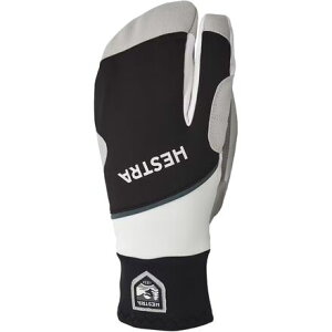 (���) �w�X�g�� �R���t�H�[�g �g���b�J�[ 3-�t�B���K�[ �O���[�u Hestra Comfort Tracker 3-Finger Glove Black/Ivory