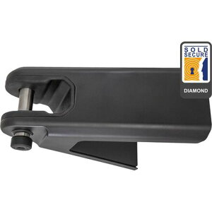 (���) �q�v���b�N �G�A���b�N �Z�L���A�[�h �E�H�[�� �}�E���g �t���[�� ���b�N Hiplok Airlok Secured Wall Mount Frame Lock Black