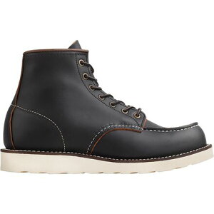 (���) ���b�h�E�B���O �����Y �N���V�b�N 6�C���` ���b�N �u�[�c - �����Y Red Wing Heritage men Classic 6in Moc Boot - Men's Black Prairie Leather