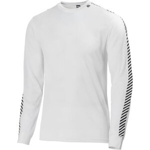 (���) �w���[�n���Z�� �����Y ���t�@ �X�g���C�v �N���[ �g�b�v - �����Y Helly Hansen men Lifa Stripe Crew Top - Men's White
