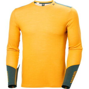 (���) �w���[�n���Z�� �����Y ���t�@ �����m �~�b�h�E�G�C�g �N���[ �g�b�v - �����Y Helly Hansen men Lifa Merino Midweight Crew Top - Men's Cloudberry