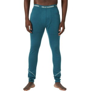 (���) �w���[�n���Z�� �����Y ���t�@ �����m �~�b�h�E�G�C�g �p���c - �����Y Helly Hansen men Lifa Merino Midweight Pant - Men's Dark Creek