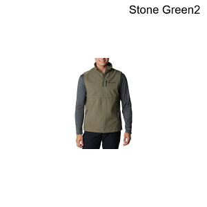 (���) �R�����r�A �����Y �A�Z���_�[ �� �\�t�g�V�F�� �x�X�g - �����Y Columbia men Ascender II Softshell Vest - Men's Stone Green2