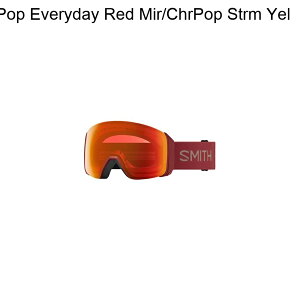 (���) �X�~�X 4D �}�O Xl �N���}�|�b�v �S�[�O���Y Smith 4D MAG XL ChromaPop Goggles Ironwood/ChrPop Everyday Red Mir/ChrPop Strm Yel