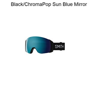 (���) �X�~�X 4D �}�O Xl �N���}�|�b�v �S�[�O���Y Smith 4D MAG XL ChromaPop Goggles Black/ChromaPop Sun Blue Mirror