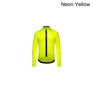 (���) �S�A�E�F�A �����Y �X�s���V�t�g �T�[�� �����O-�X���[�u �W���[�W - �����Y GOREWEAR men SPINSHIFT Thermo Long-Sleeve Jersey - Men's Neon Yellow