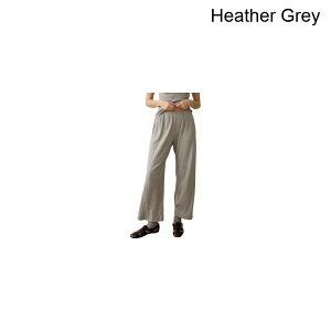 (���) ���f�B�[�X �U �|�C���e�[�� �V���v�� �N���b�v �p���c - �E�B�����Y Donni women The Pointelle Simple Crop Pant - Women's Heather Grey