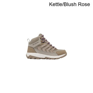 (���) �R�����r�A ���f�B�[�X �X�g���C�^ �g���C�� �~�b�h Wp �V���[�Y - �E�B�����Y Columbia women Strata Trail Mid WP Shoe - Women's Kettle/Blush Rose