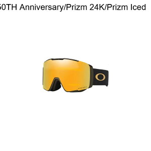(���) �I�[�N���[ ���C�� �}�C�i�[ �v�� �G�� �S�[�O���Y Oakley Line Miner Pro L Goggles 50TH Anniversary/Prizm 24K/Prizm Iced