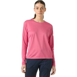 (���) �w���[�n���Z�� ���f�B�[�X �e�b�N 2.0 �N���[ �V���c - �E�B�����Y Helly Hansen women Tech 2.0 Crew Shirt - Women's Cascadia Pink