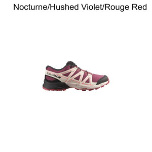 (���) �T������ �L�b�Y �X�s�[�h�N���X �V���[�Y - �L�b�Y Salomon kids Speedcross Shoe - Kids' Nocturne/Hushed Violet/Rouge Red