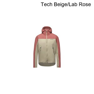 (���) �S�A�E�F�A �����Y �t�@�[���t���[ �t�[�f�b�g �E�B���h�u���[�J�[ - �����Y GOREWEAR men Fernflow Hooded Windbreaker - Men's Tech Beige/Lab Rose