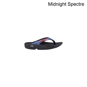 (���) �E�[�t�H�X ���f�B�[�X �E�[���� ���O�[ �g���O - �E�B�����Y Oofos women Oolala Luxe Thong - Women's Midnight Spectre