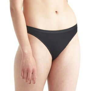 (���) �A�C�X�u���C�J�[ ���f�B�[�X �T�C���� �g���O - �E�B�����Y Icebreaker women Siren Thong - Women's Black