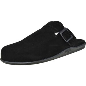 (���) �N���V�b�N �X�G�[�h �N���b�O Island Slipper Classic Suede Clog Black