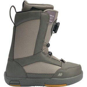 (���) �P�[�c�[ �L�b�Y ���[+h �X�m�[�{�[�h �u�[�c - - �L�b�Y K2 kids You+h Snowboard Boot - 2026 - Kids' Grey