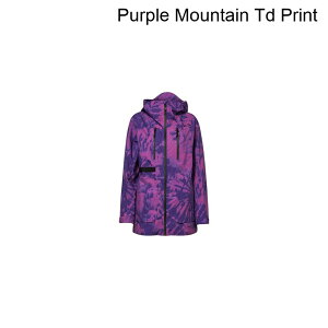 (���) �I�[�N���[ ���f�B�[�X ���m �V�F�� �W���P�b�g - 2023 - �E�B�����Y Oakley women Juno Shell Jacket - 2023 - Women's Purple Mountain Td Print