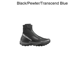 (���) �T������ S/���{ �W�F�l�V�X �X�p�C�� �g���C�� �����j���O �V���[�Y Salomon S/Lab Genesis Spine Trail Running Shoe Black/Pewter/Transcend Blue