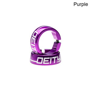 (���) �f�C�e�B�R���|�[�l���c �O���b�v �N�����v�X Deity Components Megattack Grip Clamps Purple