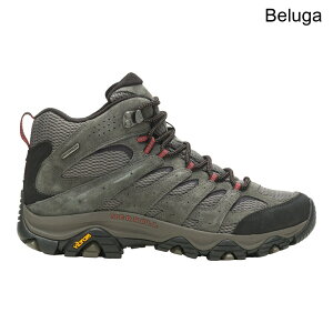 (���) ������ �����Y ���A�u 3 �~�b�h �E�H�[�^�[�v���[�t �n�C�L���O �u�[�c - �����Y Merrell men Moab 3 Mid Waterproof Hiking Boot - Men's Beluga