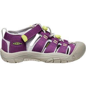 (���) �L�[�� �L�b�Y �j���[�|�[�g �G�C�`�c�[ �T���_�� - �L�b�Y KEEN kids Newport H2 Sandal - Kids' Charisma/Daiquiri Green