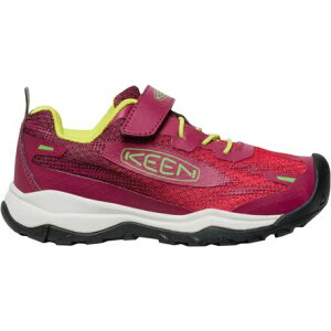 (���) �L�[�� ���g���L�b�Y �����h�D�[�� �X�s�[�h �V���[�Y - ���g�� �L�b�Y KEEN little kids Wanduro Speed Shoe - Little Kids' Beaujolais/Summer Green