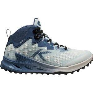 (���) �L�[�� ���f�B�[�X �V�I�j�b�N �l�N�X�g �~�b�h Wp �u�[�c - �E�B�����Y KEEN women Zionic NXT Mid WP Boot - Women's Ballad Blue/Winter Green