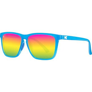 (���) �m�b�N�A���E���h �t�@�X�g ���[���Y �X�|�[�c �|�[�����C�Y�h �T���O���X Knockaround Fast Lanes Sport Polarized Sunglasses Rainbow Blues