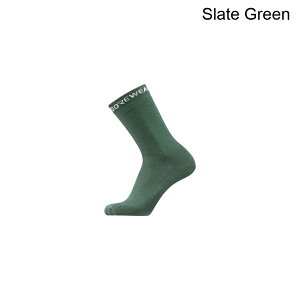 (���) �S�A�E�F�A �G�b�Z���V���� �����m �\�b�N�X GOREWEAR Essential Merino Socks Slate Green