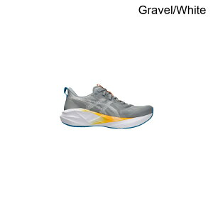 (���) �A�V�b�N�X �����Y �m���@�u���X�g 5 �����j���O �V���[�Y - �����Y Asics men Novablast 5 Running Shoe - Men's Gravel/White