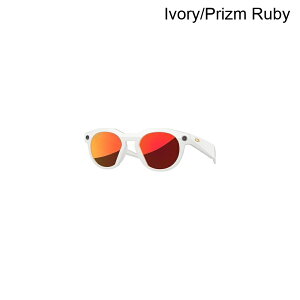 (���) �I�[�N���[ ���^ �A�C HSTN �T���O���X Oakley Meta AI HSTN Sunglasses Ivory/Prizm Ruby