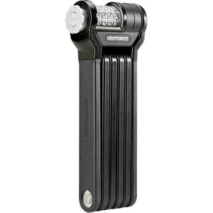 (���) �N���v�g�i�C�g �L�[�p�[ �R���{ �t�H�[���f�B���O ���b�N Kryptonite Keeper Combo Folding Lock Black