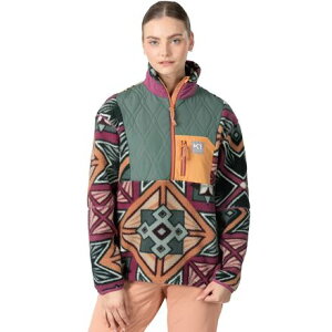 (���) �J���g�� ���f�B�[�X ���[�e 1/2-�W�b�v �v���I�[�o�[ �V���c - �E�B�����Y Kari Traa women Rothe 1/2-Zip Pullover Shirt - Women's Murk
